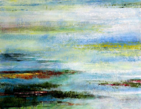 Paysage - Huile / Toile 89 x 116 - Ref 202