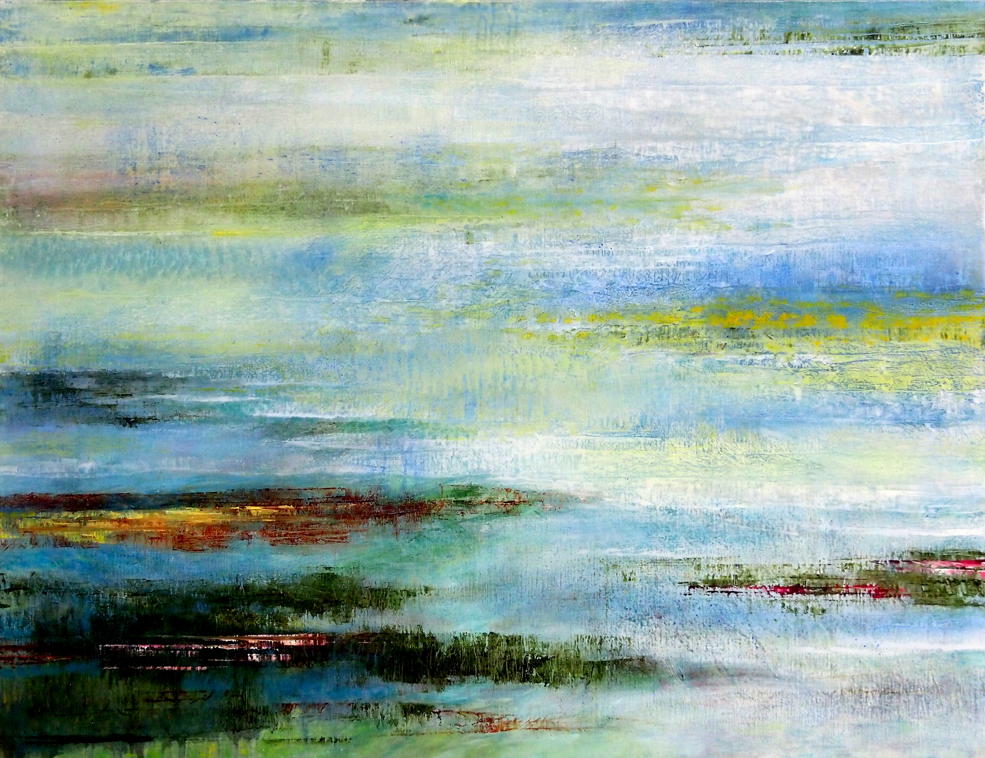 Paysage - Huile / Toile 89 x 116 - Ref 202