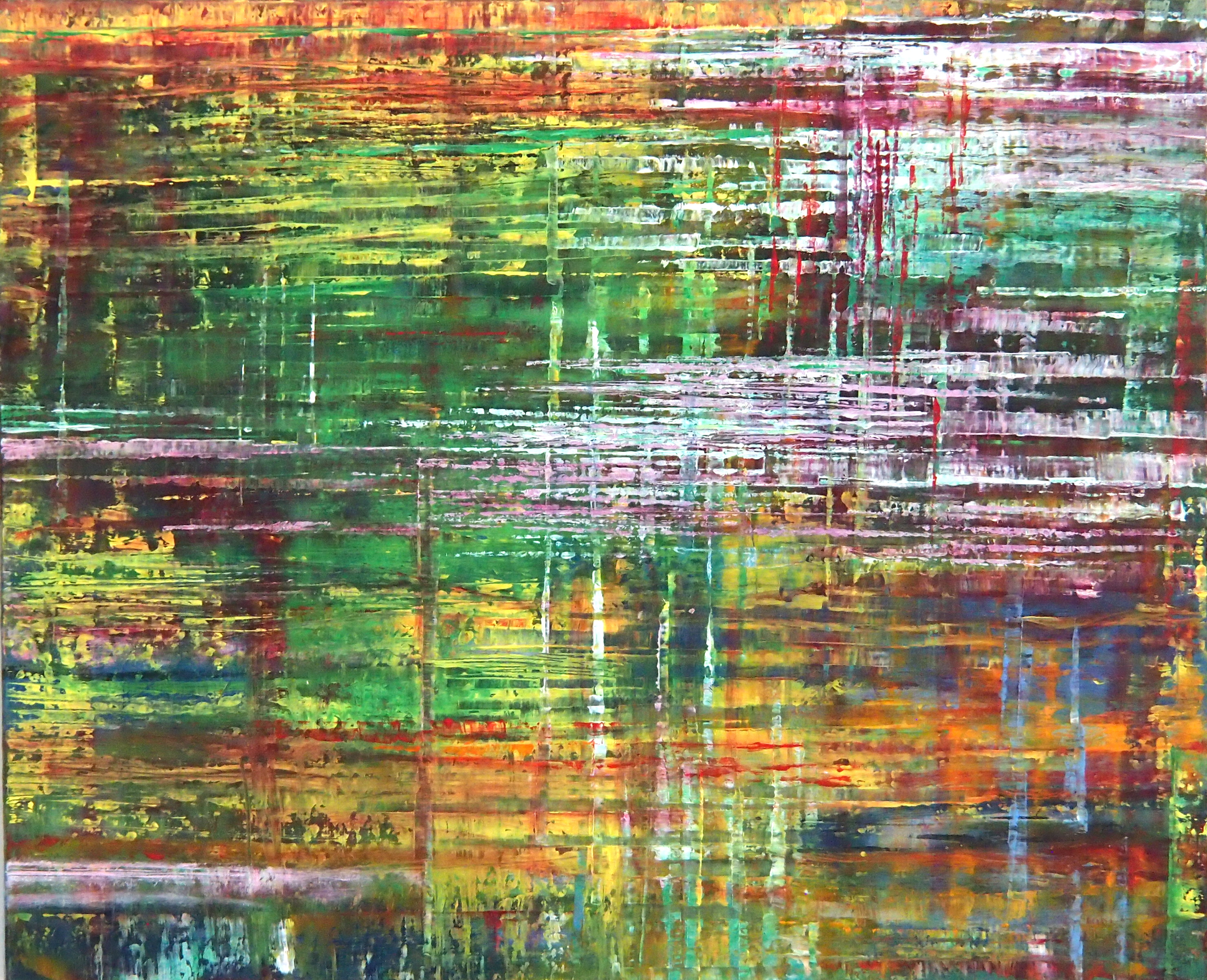 Forêt - Acrylique / Toile 50 x 61 - Ref 205