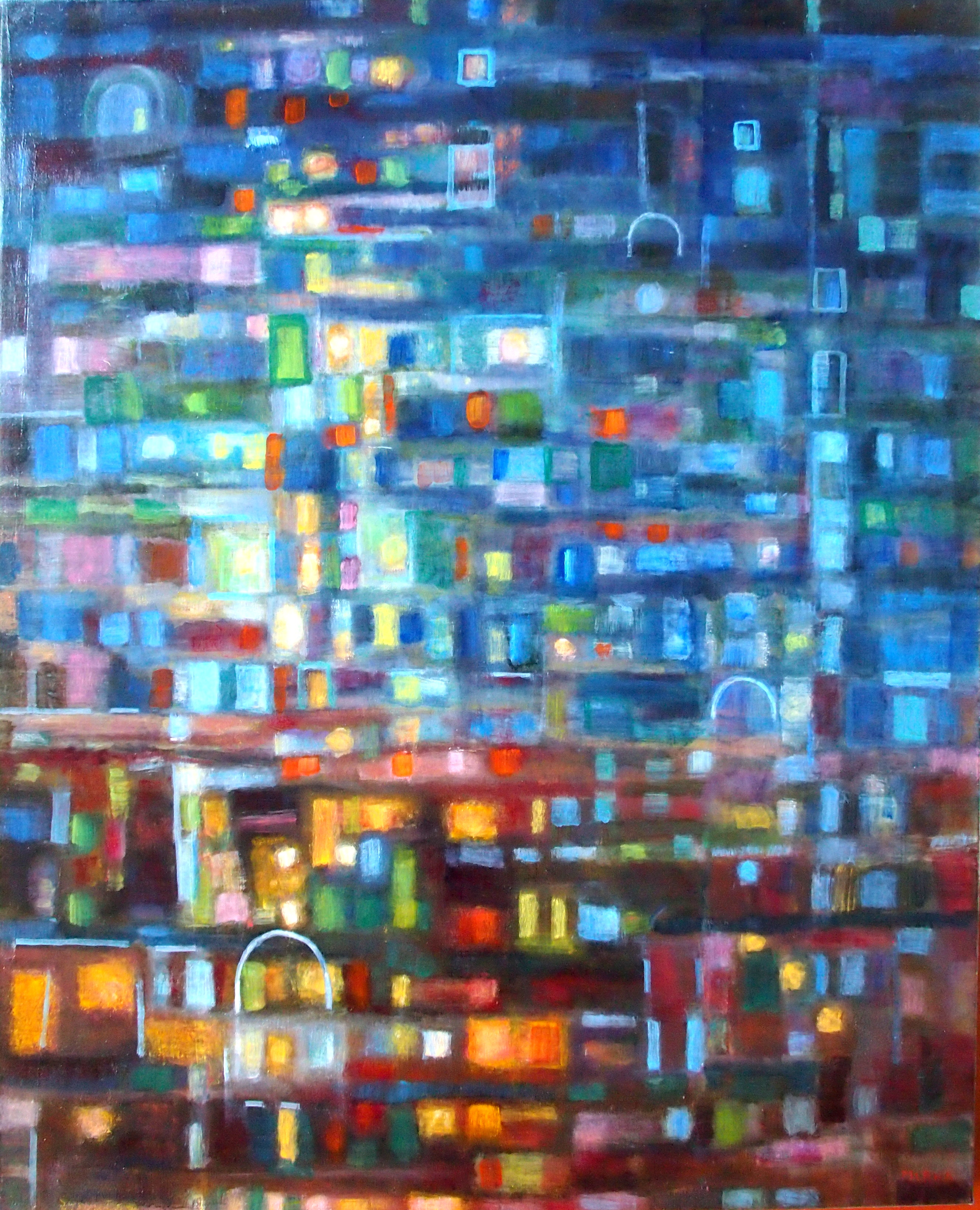 L'obscure clarté - Huile / Toile 85 x 65 - Ref 259